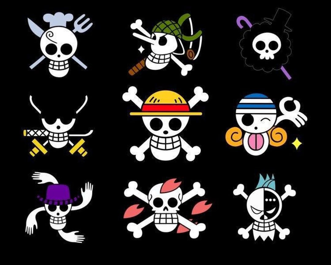 One Piece Jolly Rogers